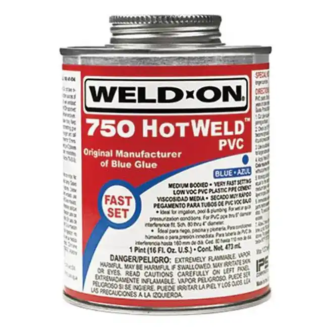 IPS CORPORATION IPS-13751 QT 750 HOT WELD BLUE PVC 1 QT