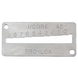 PRO-LOK KDIC Key Decoder Stainless Steel for Best/Falcon IC/Key Using Standard A2 Increment