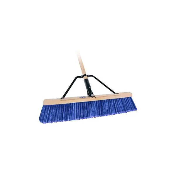 Bon 21-419 Paver Broom - 24 Stiff Bristle With 5' Wood Handle