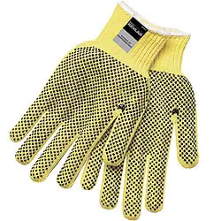 MCR Safety 9366M MCR Safety Cut Pro Cut Resistant Work Gloves, PVC Dots 2 Sides, Cut A3