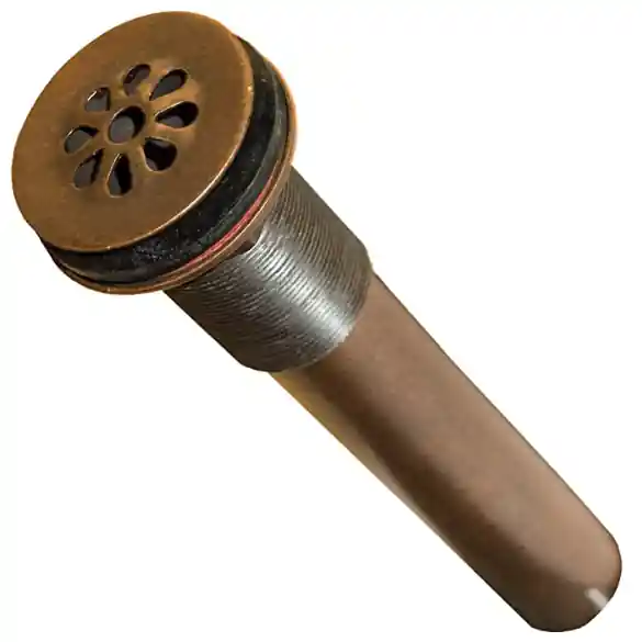 Native Trails DR150-WC Teardrop Drain in Weathered Copper