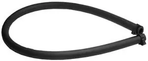 Rheem 79-25353-82 Santoprene Tubing With (2) Hose Clamps 1/2 Hose ID x 31-1/2 Length
