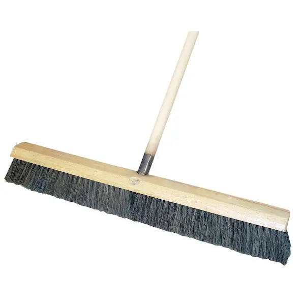 Bon 22-289 Horsehair Sweeper - 24 with 5' Wood Handle