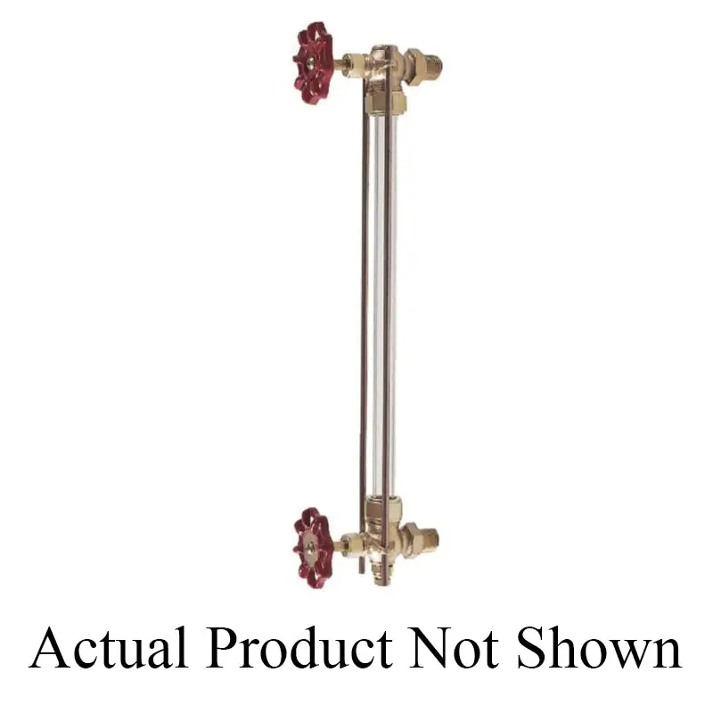 Apollo 20-150 Standard Water Gauge With Standard Glass & Rod Half Inch