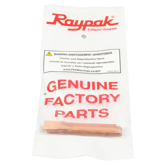 Raypak 100-10000413 Temp Sensor Retainer Kit Qty 5