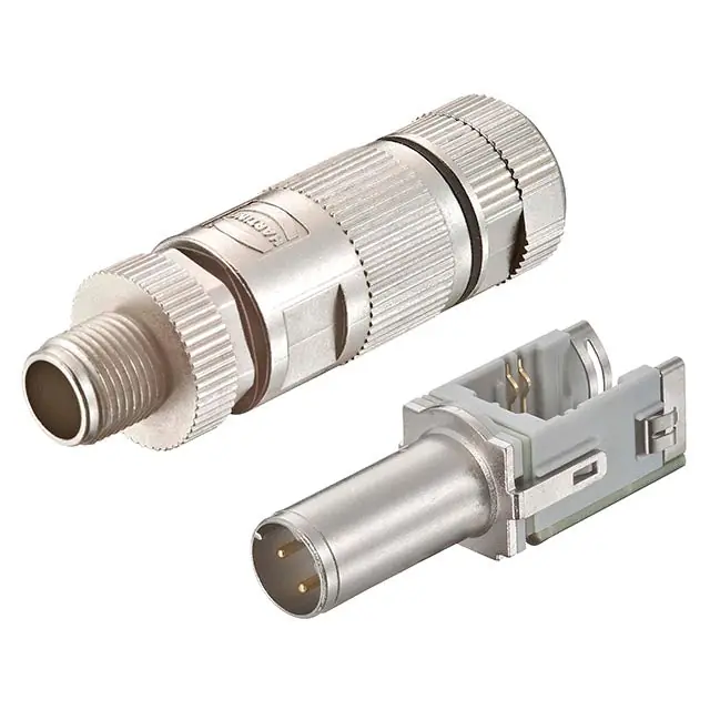 HARTING 20820050001 CIRCULAR CONNECTOR M12 D-CODE PRE-LINK
