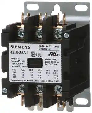 Carlton Bates 42BF35AF Contactor 3P 30A 115V