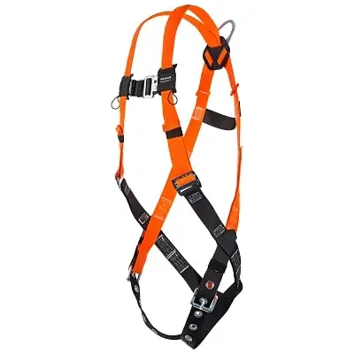 Miller T4500UAK TITAN L/XL Non-Stretchable Harness with Back D-Ring & Tongue Buckle Leg Straps