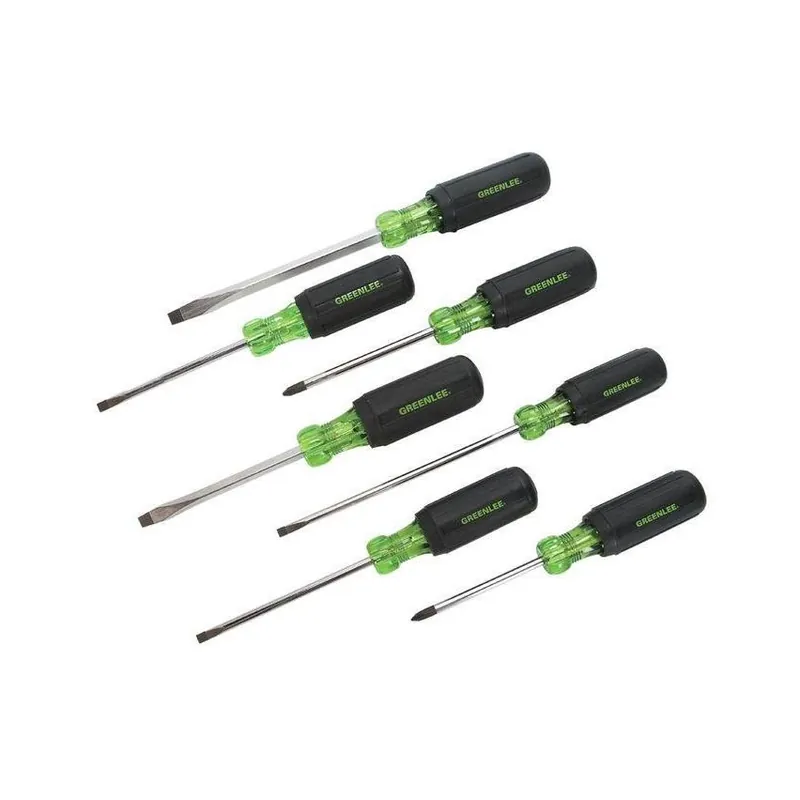 GREENLEE 0153-02C Screwdriver Set 7 Piece