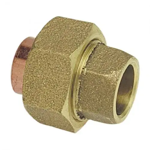 NIBCO B25570L Union 2 in Nominal C x C End Style Performance Bronze