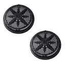 Pentair 500146 VGBA 8 Main Drain Cover/Short Ring DK Gry 2PK