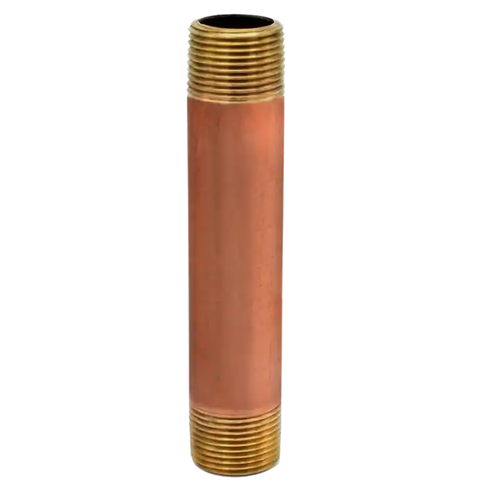 Legend Valve 311-022 1/4 x 2 Red Brass Pipe Nipple