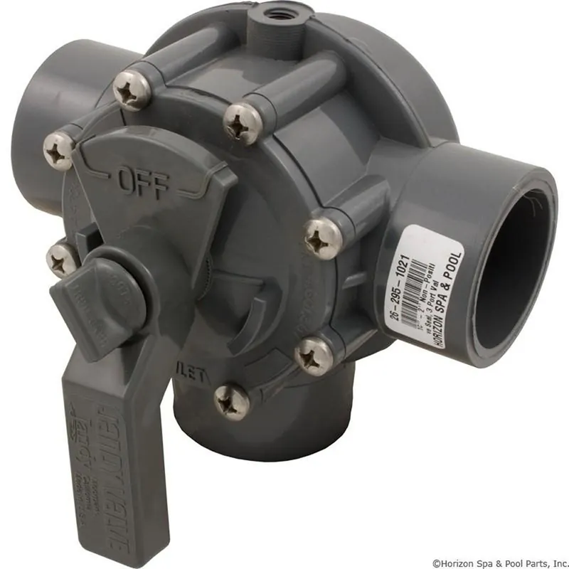 Jandy 3344 Diverter Valve, 1-1/2s/2spg Non-Pos, 3 Port
