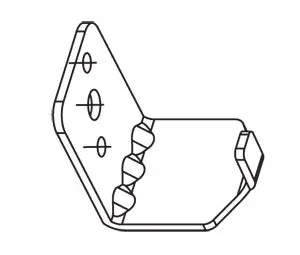 Ansul 428222 Sentry 10 lb Wall Hanger