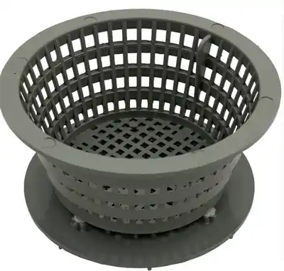 Waterway Plastics 550-8041 Black Dynaflo Low Profile Basket