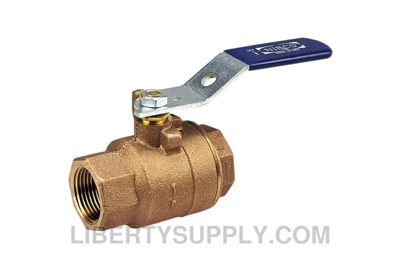 NIBCO NL95H4A T-585-70-66 1 in. Bronze Full Port FIPT 600# Ball Valve