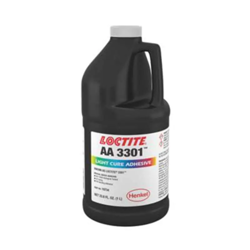 Loctite 195722 3301 Light Cure UV Adhesive 1 Liter Bottle