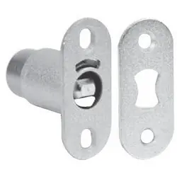 National Cabinet Lock C8042-C415A-26D Sliding Door Lock, Disc Tumbler, 7/8 Length Push In Cylinder