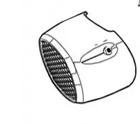 Polaris R0722600 Fan Cover Kit Zodiac PB4SQ Booster Pump