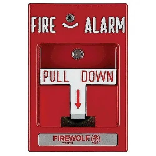NAPCO FWC-CNV-PULL2 Conventional Pull Station, Dual Action Hex Wrench Reset