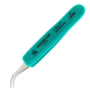 Excelta 7-SA-ET Ergo-Tweeze High Precision Anti-Magnetic Tweezer 5 (Length) 7-SA-ET
