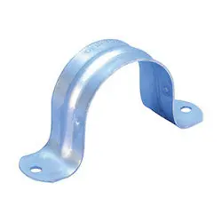 Nvent Caddy 0080200EG Two Hole Pipe Strap 2 Pipe 2.375 OD