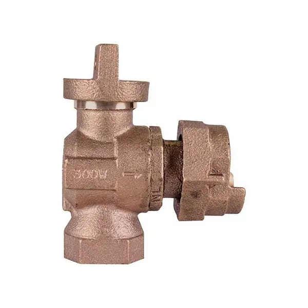 A.Y. McDonald 5139-181 3/4 in. FNPT x Meter Angle Ball Supply Stop Valve