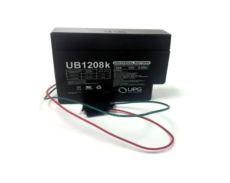 DOOR KING 1801-008 Battery 12V .8 Amp Hour