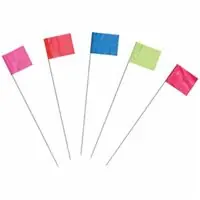 C.H. Hanson 15082 Stake Flags 21 in L 2-1/2 in x 3-1/2 in Flag Size