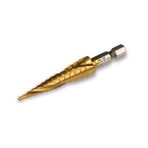 Ideal Industries 36-701 Spiral Step Bit 1/8 in. - 1/2 in.