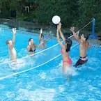 Swimline 9186 Swimline Cross I/G Pool Fun Volleyball Net Game Water Set