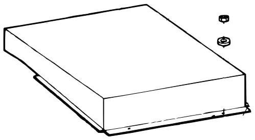 Weil-McLain 450-019-851 LGB Gas Boiler Collector Hood, Horizontal, Size A