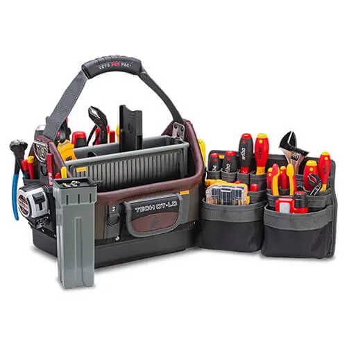 Veto Pro Pac VPP10089 TECH OT-LC Large Capacity Open Top Tool Bag (16 x 12 x 12)