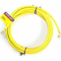 Yellow Jacket 21125 PLUS II Yellow Charging Hose, 25' Length