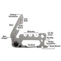 LUCKY LINE U10101 PRIMO 12-IN-1 MULTI-TOOL 1/CD