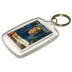 Lucky Line 20601 Photo Holder Key Tag, Small Sleek, 2-Piece, 1-3/4 Width x 2-1/4 Height