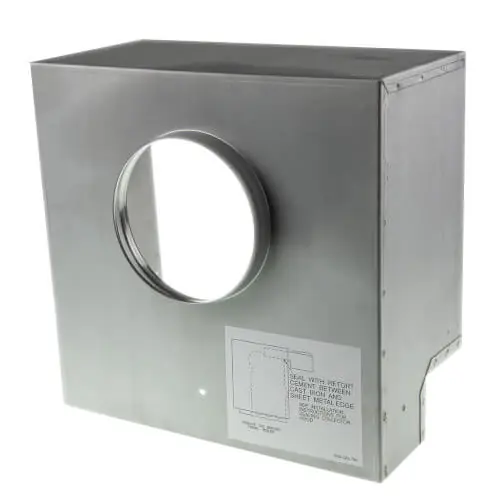 Weil-McLain 450-021-258 Draft Hood for EG Series 1 - 4 P-EG-45 Gas Boilers