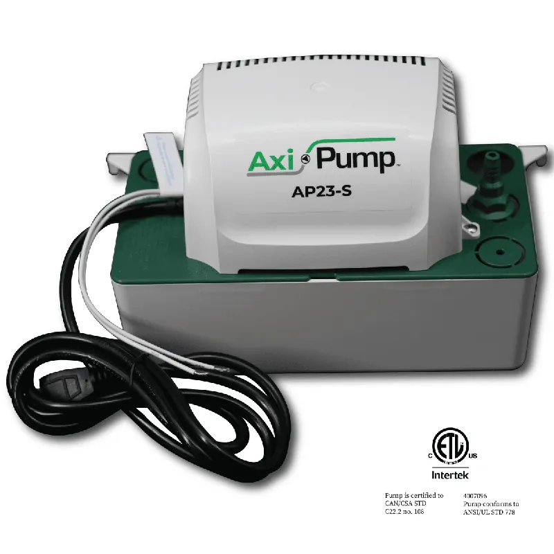 Axiom AP-23S AxiPump Condensate Pump (23' Lift w/ High Level Safety Switch)