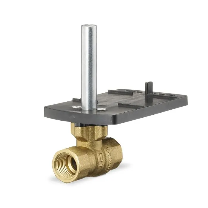 Siemens 599-10305 Ball Valve, 2 Way, 1/2 in. NPT, 4 Cv