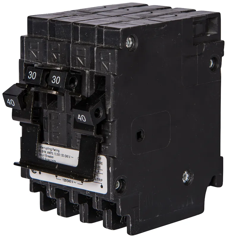 Siemens Q21530CT2 Quadplex Circuit Breaker 15A-30A (2-Pole) 10kA