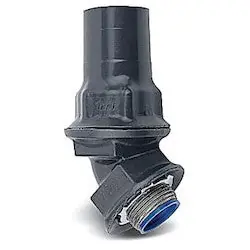 Thomas & Betts ST11/290-G 1 1/2 Ocal Liquidtight Conn 90deg PVC Coated Steel