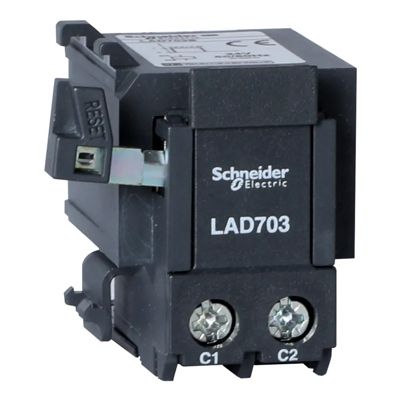 Schneider Electric LAD703F Remote Control Device 110 Volt Stop/Reset Overload Relay