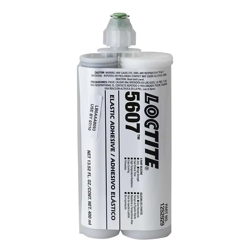 Loctite 1252929 5607 Silicone Adhesive Sealant Noncorrosive 400 ml Cartridge