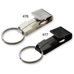 Lucky Line 47601 Key Safe Carrier 2 Length Steel Nickel Plated With 1-1/8 Nickel Plated Tempered Steel Split Ring