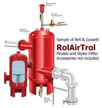 Bell & Gossett 5363-03F-12-003 - Flanged Rolairtrol Separator, RL-3F