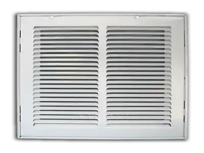 Metal-Fab MFRFG3010W Return Air Filter Grille 30 in W x 10 in H
