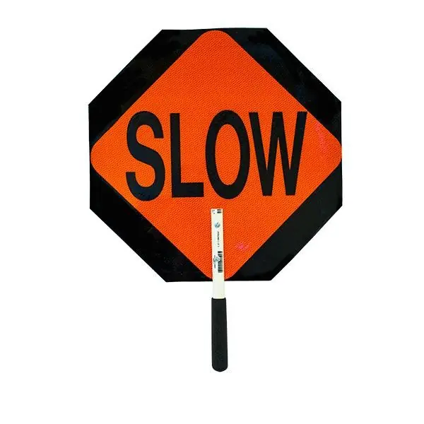 Ameri-Viz O-SLCR18 Stop/Slow Plastic Traffic Paddle 1 Each Replacement MPN