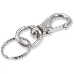 Lucky Line 44701 Bolt Snap Heavy Duty 3-1/4 Length Zinc Nickel Plated