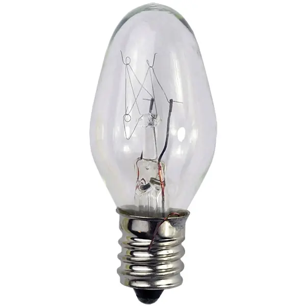 Exit Signs and Emergency Lighting 274EE Replacement Lamp 120 VAC 7 W Candelabra Screw