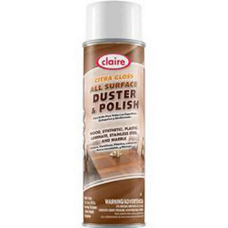Claire CL814 Citra Gloss 20 oz. All Surface Duster and Polish (Case of 12)